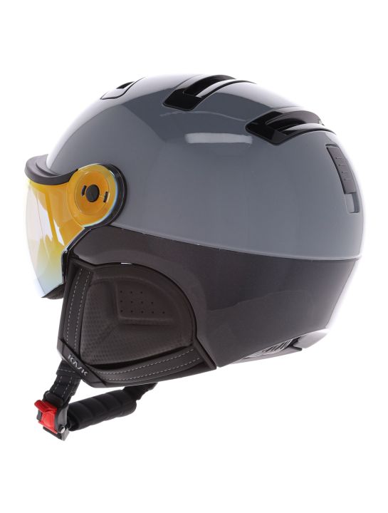 Kask Piuma R Montecarlo Ski Helmet With Visor Unisex Grey Grey