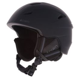 Cairn Impulse Ski Helmet Unisex Mat Black Black Skiwebshop