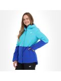 Thumbnail 4F, H4Z20-KUDN002 ski jacket women turqouise blue