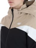 Thumbnail 4F, Technical Jacket  F344 ski jacket women Light Brown black, brown 