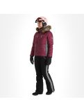 Thumbnail Almgwand, Stongerhohe ski jacket women Aubergine grey, purple 