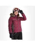 Thumbnail Almgwand, Stongerhohe ski jacket women Aubergine grey, purple 