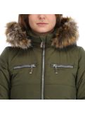 Thumbnail Almgwand, Stongerhohe ski jacket women olive green, grey 