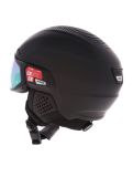 Thumbnail Alpina, Alto Q-Lite ski helmet with visor unisex Black Matt (Gold Mirror) black 