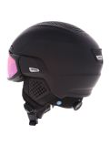 Thumbnail Alpina, Alto QV ski helmet with visor unisex Black Matt black 