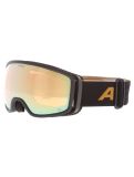 Thumbnail Alpina, Bivio Q goggles unisex Black Gold Matt black, Goud 