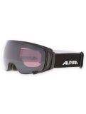 Thumbnail Alpina, Double Jack Mag Q goggles spare lens unisex Black Matt black 