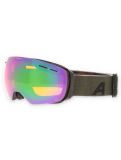 Thumbnail Alpina, Granby Q-lite goggles unisex Black-Olive Matt black, green 