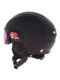 Thumbnail Alpina, ORO QV Mips ski helmet with visor unisex Black Matt black 