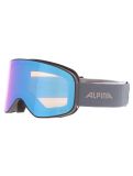 Thumbnail Alpina, Slope Q-Lite goggles unisex Black Dirtblue Matt blue 