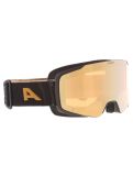 Thumbnail Alpina, Taos Q goggles unisex Black Gold Matt black, Goud 