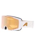 Thumbnail Alpina, Taos Q goggles unisex White Gold Matt Goud, white 