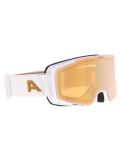 Thumbnail Alpina, Taos Q goggles unisex White Gold Matt Goud, white 