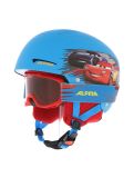 Thumbnail Alpina, Zupo Disney Set ski helmet kids Cars Matt blue 