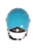 Thumbnail Alpina, Zupo Visor Q Lite ski helmet with visor kids matt turquoise blue 