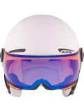 Thumbnail Alpina, Zupo Visor Q-Lite ski helmet with visor kids Rose Matt pink 