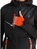 Thumbnail Aulp, Nevim softshell ski jacket men Black black 