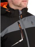 Thumbnail Aulp, Nobel softshell ski jacket men Grey black, grey 