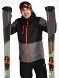 Thumbnail Aulp, Vando ski jacket men Anthracite Melange grey 