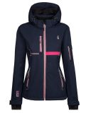 Thumbnail Aulp, Vespa softshell ski jacket women Navy blue 