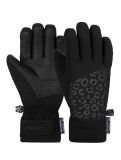 Thumbnail Reusch, Beatrix R-TEX® XT ski gloves kids Black / Black Leopard black 