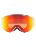 Thumbnail Bliz, Flow goggles unisex Matte Light Grey - Brown w Red Multi grey 