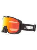 Thumbnail Bliz, Rave goggles unisex Matte Black - Brown w Red Multi black 