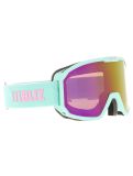 Thumbnail Bliz, Rave goggles unisex Matte Mint - Brown w Pink Multi green 