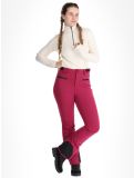 Thumbnail Brunotti, Coldlake softshell ski pants women Fuchsia purple 