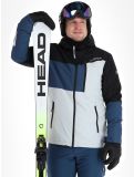 Thumbnail Brunotti, Flynners ski jacket men Stone Grey black, blue, grey 