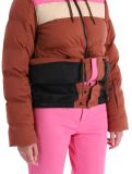 Thumbnail Brunotti, Niagona ski jacket women Mahoganny brown, pink 