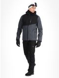 Thumbnail Brunotti, Twinstroke softshell ski jacket men Dark Grey Melee grey 