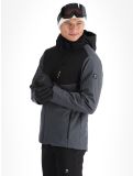 Thumbnail Brunotti, Twinstroke softshell ski jacket men Dark Grey Melee grey 