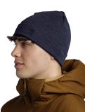 Thumbnail Buff, Merino Heavyweight Beanie beanie unisex Solid Indigo purple 