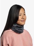 Thumbnail Buff, Merino Lightweight scarf kids Graphite Multistripes grey 