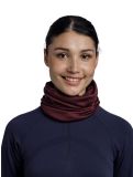 Thumbnail Buff, Merino Lightweight scarf unisex Solid Garnet red 