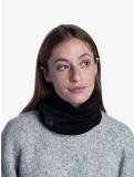 Thumbnail Buff, Merino Midweight scarf unisex Solid Black black 