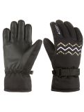 Thumbnail Cairn, Artic 3 J C-Tex ski gloves kids Black Leopard black 