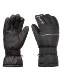 Thumbnail Cairn, Ceres J ski gloves kids Black Powder black, pink 