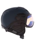 Thumbnail Cairn, Helios Leather Evolight NXT ski helmet with visor unisex Blue Graphite blue 