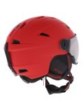 Thumbnail Cairn, Impulse Visor ski helmet with visor unisex Mat Magenta pink 