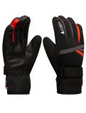 Thumbnail Cairn, Styl J C-Tex ski gloves kids Graphite Scarlet black, grey 