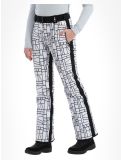 Thumbnail CMP, 31W0046 ski pants women black, white 