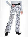 Thumbnail CMP, 31W0046 ski pants women black, white 