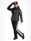 Thumbnail CMP, 31W0056 ski jacket women titanio grey 