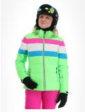 Thumbnail CMP, 31W0246 ski jacket women apple fluo green 