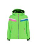 Thumbnail CMP, 32W0075 ski jacket kids apple fluo green 