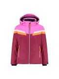 Thumbnail CMP, 32W0075 ski jacket kids sangria purple 