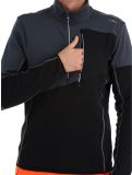 Thumbnail CMP, 33E1077 pullover men Black black, grey 