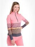 Thumbnail CMP, 33L0956 pullover women Peach Titanium Melon grey, orange 